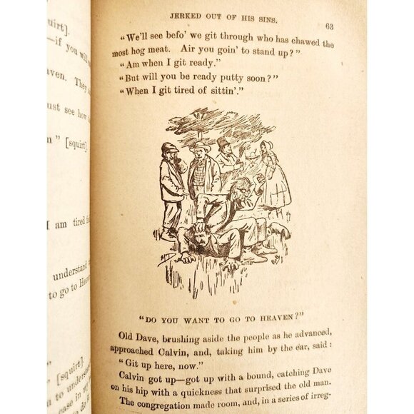 1892 Victorian Paperback Twenty Good Stories Opie Read Sunset Series No 32 C82 - Picture 6 of 6